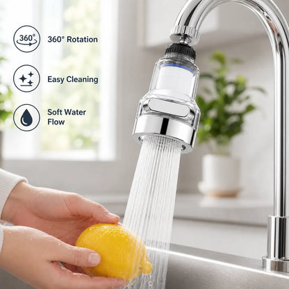 ✨Today's Special Offer 49% OFF🎉 - 360° Rotating Faucet Aerator Filter, 6-Layer Filter with 3 Water Modes