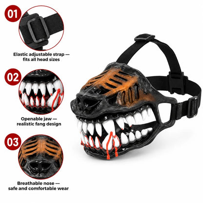 🎃 🐶Hell Hound Monster Muzzle