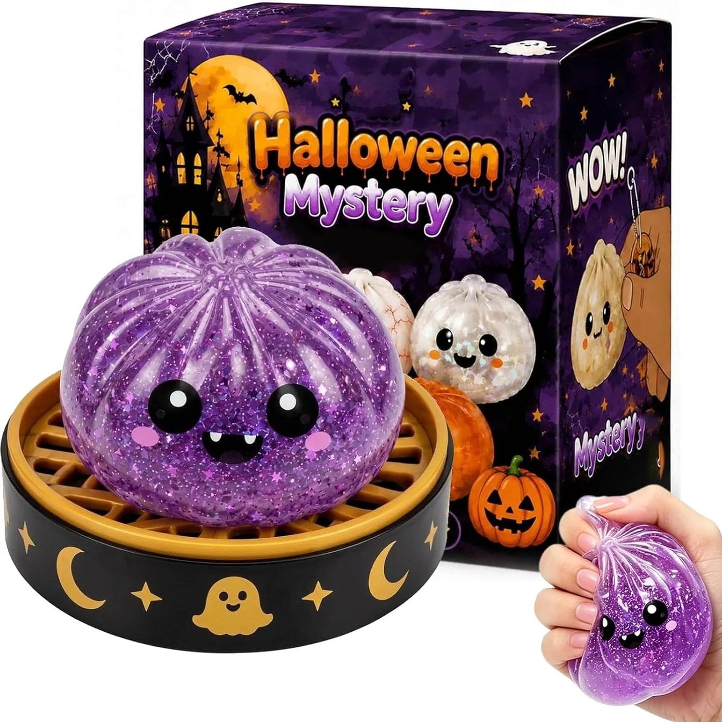 🎃👻 Last Day 50% OFF – Adorable Halloween Ghost Squishies You Can't Put Down! 🖐️