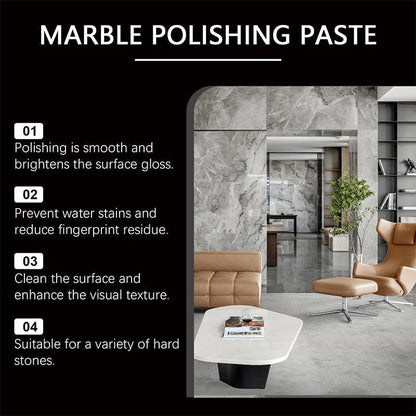 💎 Marble Polishing & Restoration Paste – Bring Back the Shine Before You Replace