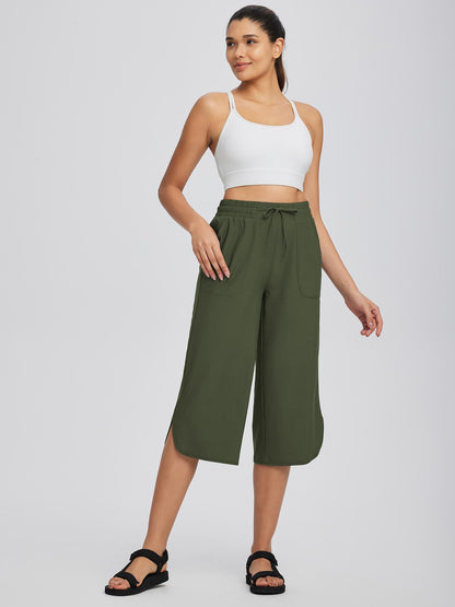 Laureate Trail UPF 50+ Wide Leg Capris