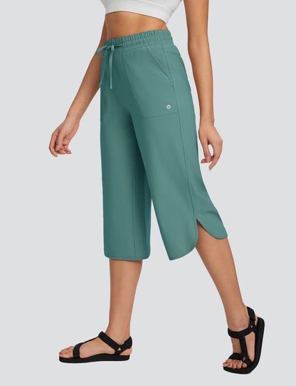 Laureate Trail UPF 50+ Wide Leg Capris