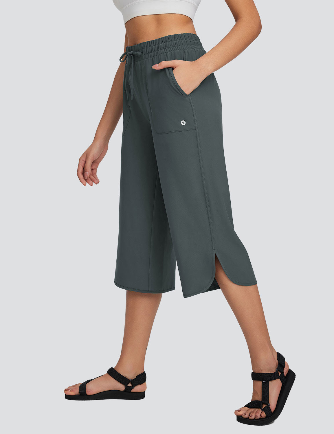 Laureate Trail UPF 50+ Wide Leg Capris