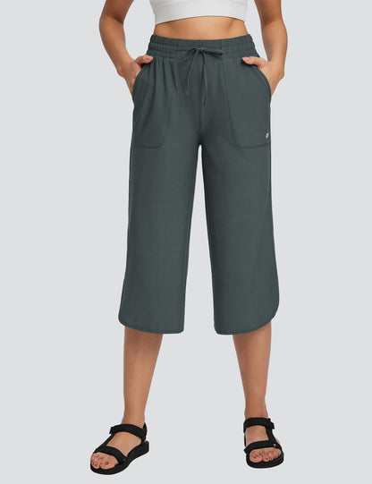 Laureate Trail UPF 50+ Wide Leg Capris