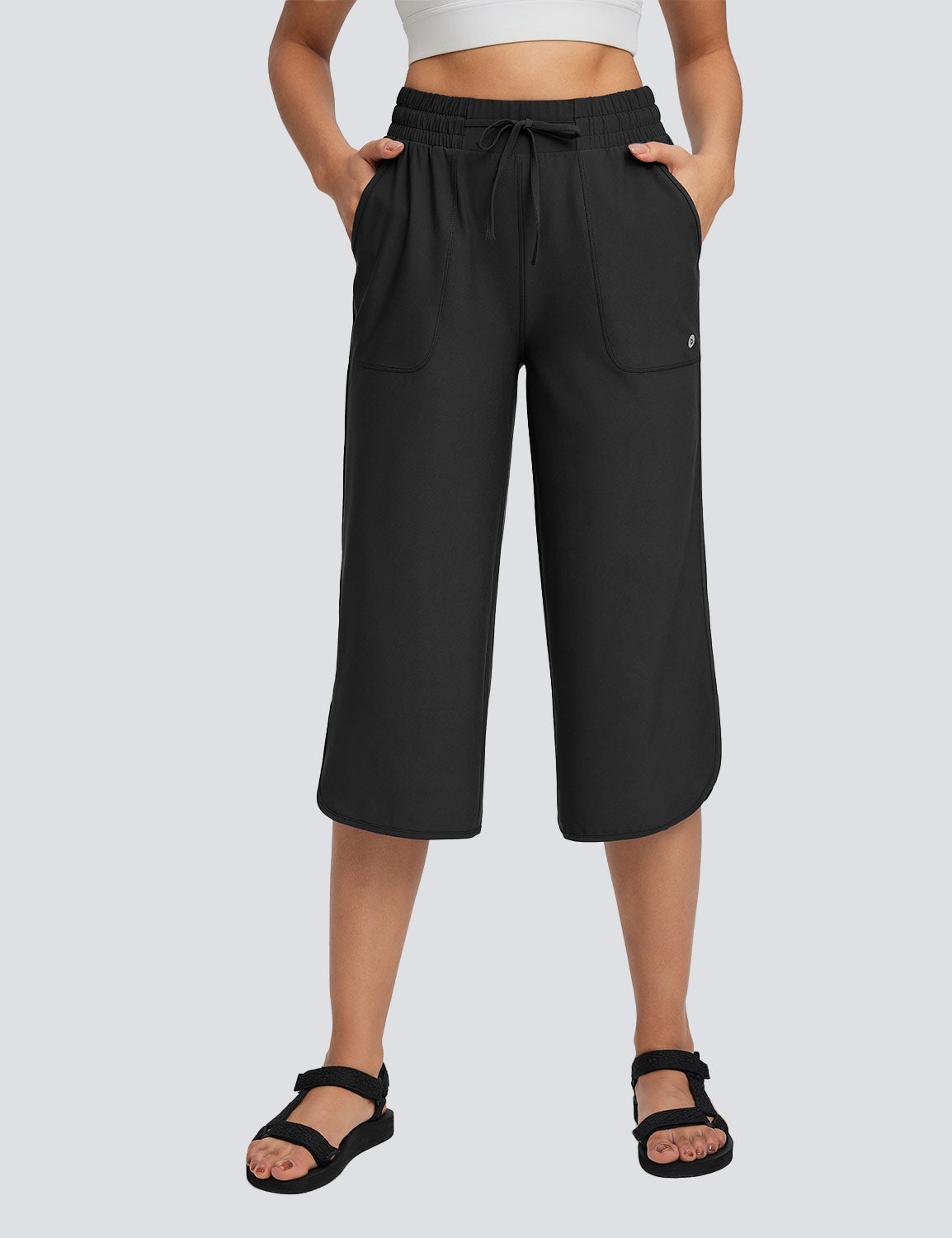 Laureate Trail UPF 50+ Wide Leg Capris