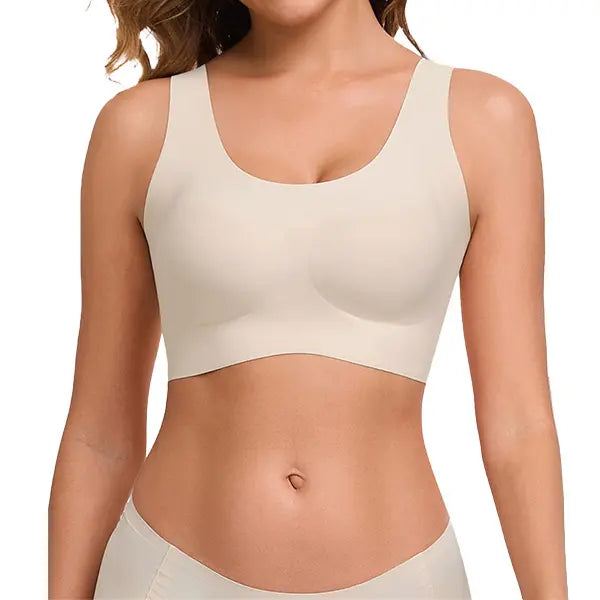 ⏰ LAST 3 HOURS: Seamless Wireless Bralette for Women | Full Coverage Smart Size Everyday Bra