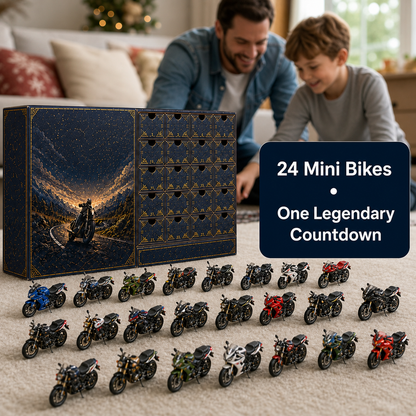 🏍2026 Motorcycle Legends Advent Calendar – 24 Days, 24 Mini Motorcycles, 24 Legendary Rides