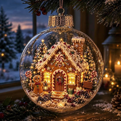 Glowing Mini Christmas Wonderland Ornament 🎄