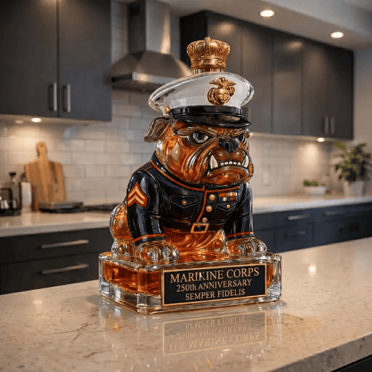 🔥 Limited-Time Offer | 250th Anniversary Military-Inspired Bulldog Whiskey Decanter Set