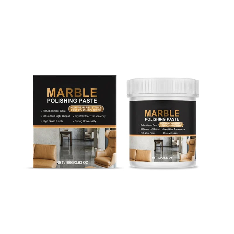 💎 Marble Polishing & Restoration Paste – Bring Back the Shine Before You Replace