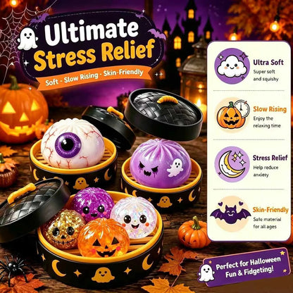 🎃👻 Last Day 50% OFF – Adorable Halloween Ghost Squishies You Can't Put Down! 🖐️