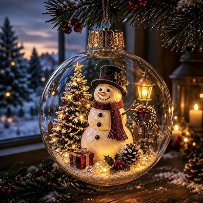 Glowing Mini Christmas Wonderland Ornament 🎄