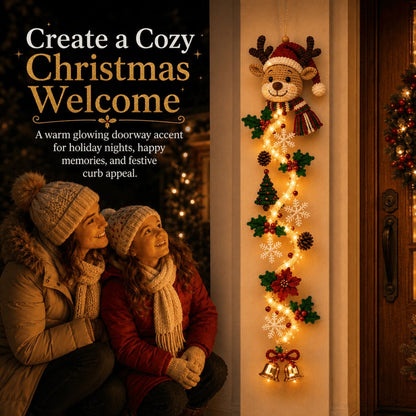 🎅Glowing Christmas Door Hanger