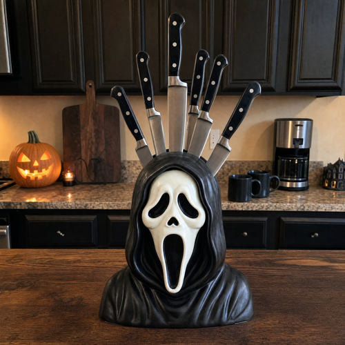 💀 Last Day 50% OFF - Horror Knife Block