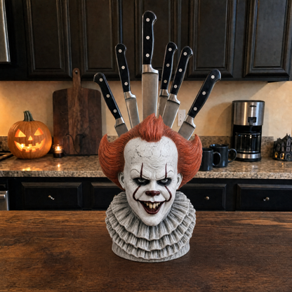 💀 Last Day 50% OFF - Horror Knife Block