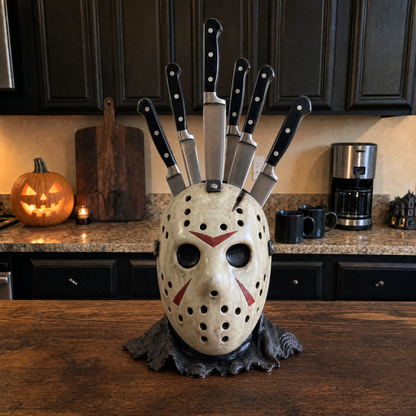 💀 Last Day 50% OFF - Horror Knife Block