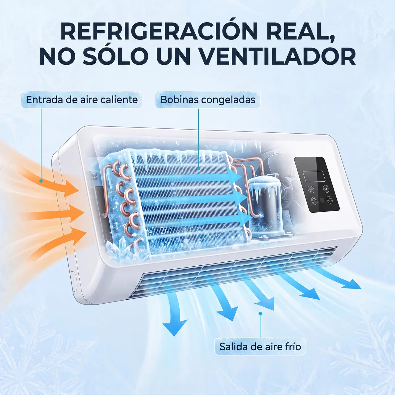 🔥 LAST DAY 50% OFF❄️ Portable Air Conditioner & Heater | No Windows Needed, Instant Comfort Anywhere