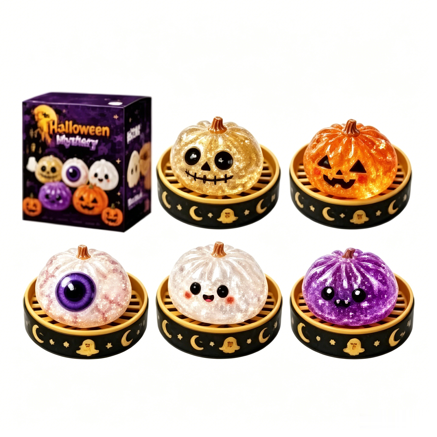 🎃👻 Last Day 50% OFF – Adorable Halloween Ghost Squishies You Can't Put Down! 🖐️