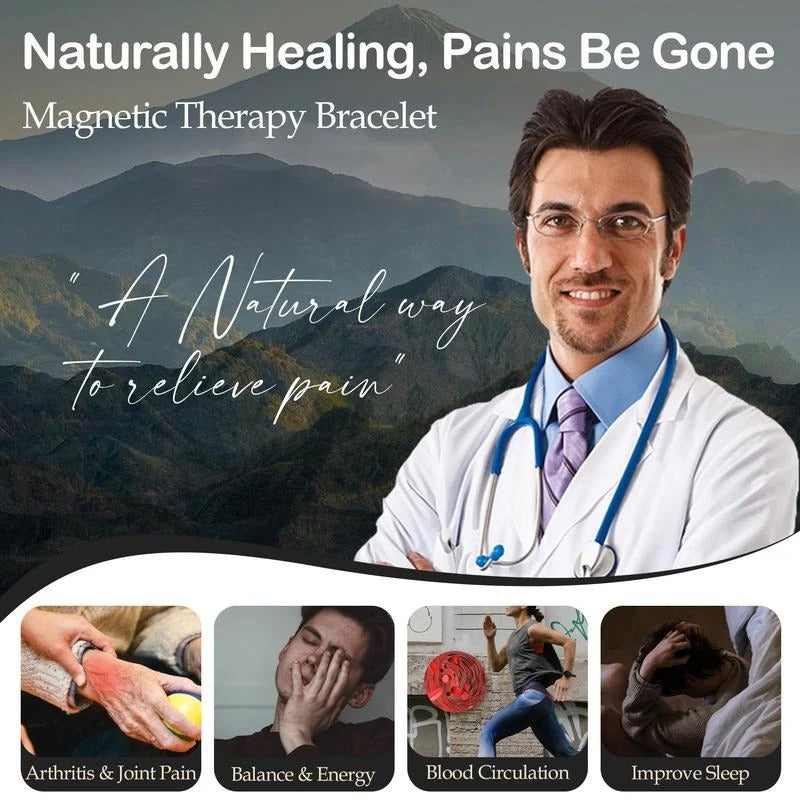 🧲 Timeless Copper Style. Magnetic Detail. Everyday Confidence.Relieve fatigue and promote blood circulation