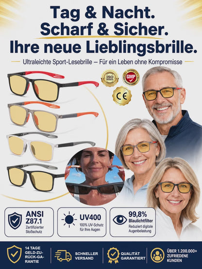 Smart Photochromic Multifocus Glasses – For Reading, Driving & Outdoor Use
