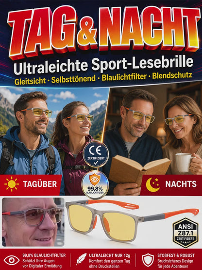 Smart Photochromic Multifocus Glasses – For Reading, Driving & Outdoor Use
