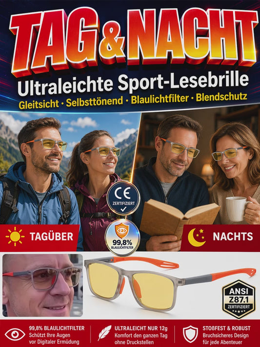 Smart Photochromic Multifocus Glasses – For Reading, Driving & Outdoor Use