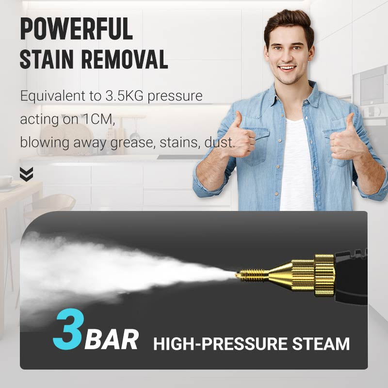 ✨Today's Special Offer 49% OFF🎉 - 2500W Handheld High-Temperature Pressurized Steam Cleaner