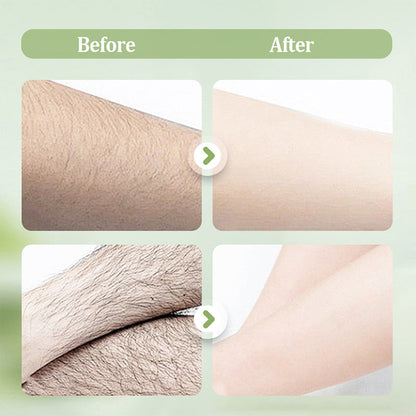 🦵🏻Summer Hot Sale - ONLY 9.99!!💥 Large-capacity Gentle Hair Removal Cream Set: Includes Hair Removal Cream + Smoothing Razor