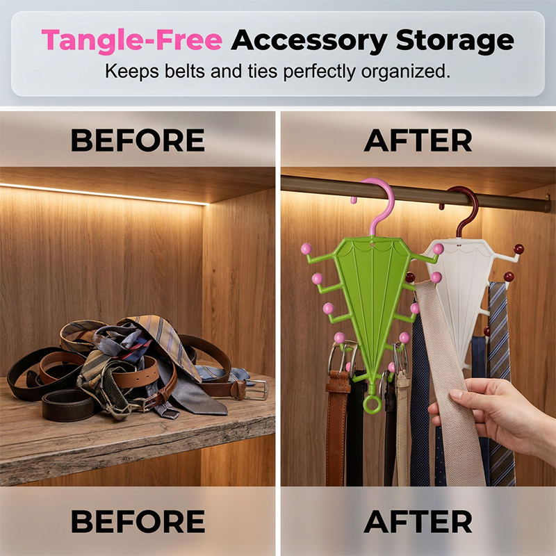 🥳Weekend Limited Time Offer🥳Multi-Functional V-Shaped Double Sided Hanger Storage Rack