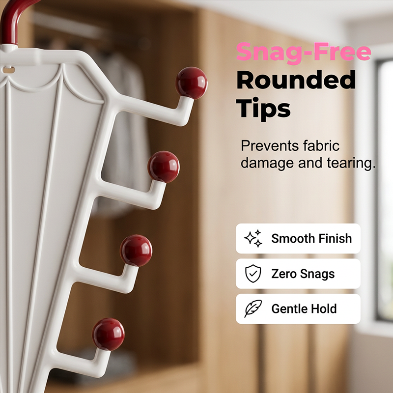 🥳Weekend Limited Time Offer🥳Multi-Functional V-Shaped Double Sided Hanger Storage Rack
