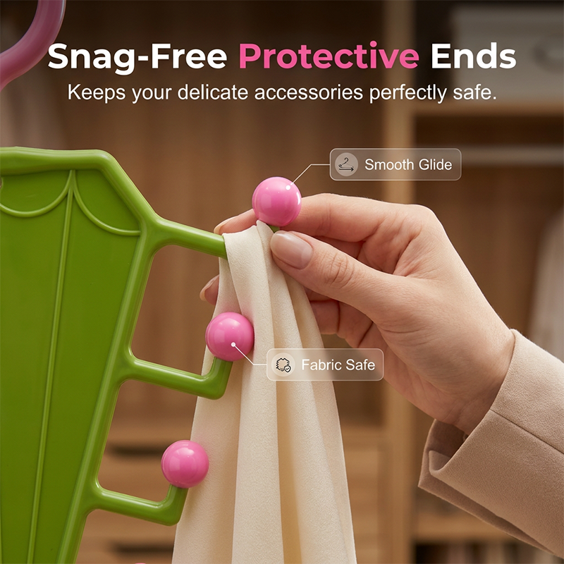 🥳Weekend Limited Time Offer🥳Multi-Functional V-Shaped Double Sided Hanger Storage Rack