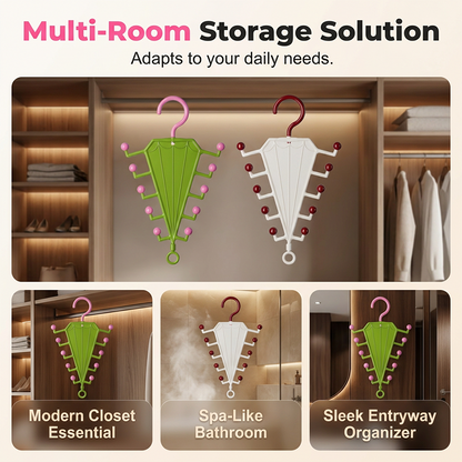 🥳Weekend Limited Time Offer🥳Multi-Functional V-Shaped Double Sided Hanger Storage Rack
