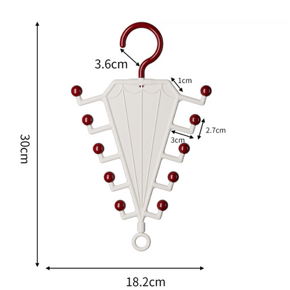 🥳Weekend Limited Time Offer🥳Multi-Functional V-Shaped Double Sided Hanger Storage Rack