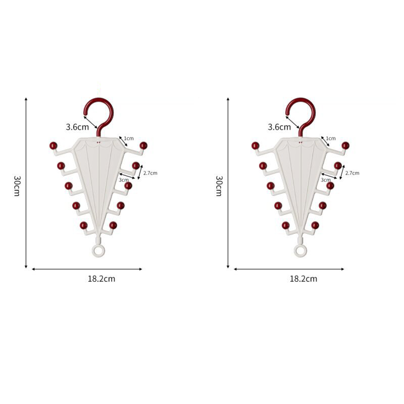 🥳Weekend Limited Time Offer🥳Multi-Functional V-Shaped Double Sided Hanger Storage Rack