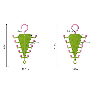 🥳Weekend Limited Time Offer🥳Multi-Functional V-Shaped Double Sided Hanger Storage Rack
