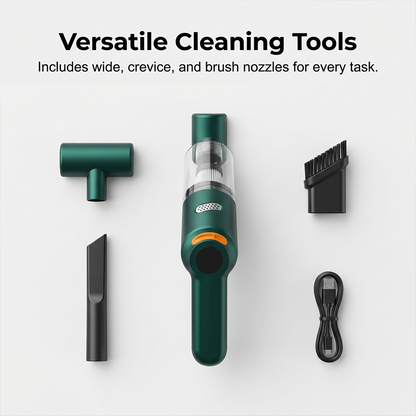 🔥LAST DAY SALE 60% OFF⚡50K+ SOLD🔋High-Power Cordless Vacuum Cleaner Kit for Car🚗Strong Suction💨Rechargeable Handheld⚡Full Accessory Car Interior Cleaner