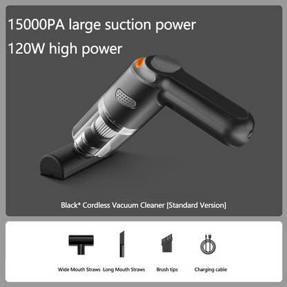 🔥LAST DAY SALE 60% OFF⚡50K+ SOLD🔋High-Power Cordless Vacuum Cleaner Kit for Car🚗Strong Suction💨Rechargeable Handheld⚡Full Accessory Car Interior Cleaner