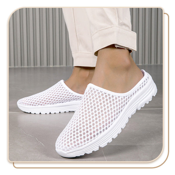 👟Casual Comfort Breathable Mesh Slippers🦶Breathable Comfort for Every Step !