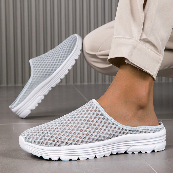 👟Casual Comfort Breathable Mesh Slippers🦶Breathable Comfort for Every Step !