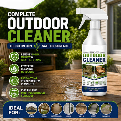 🧽 Less Scrubbing. More Cleaning. – Outdoor Multi-Surface Spray