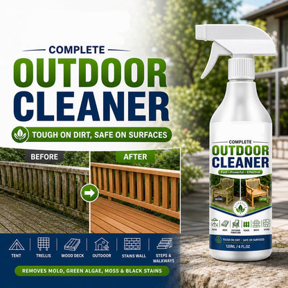 🧽 Less Scrubbing. More Cleaning. – Outdoor Multi-Surface Spray